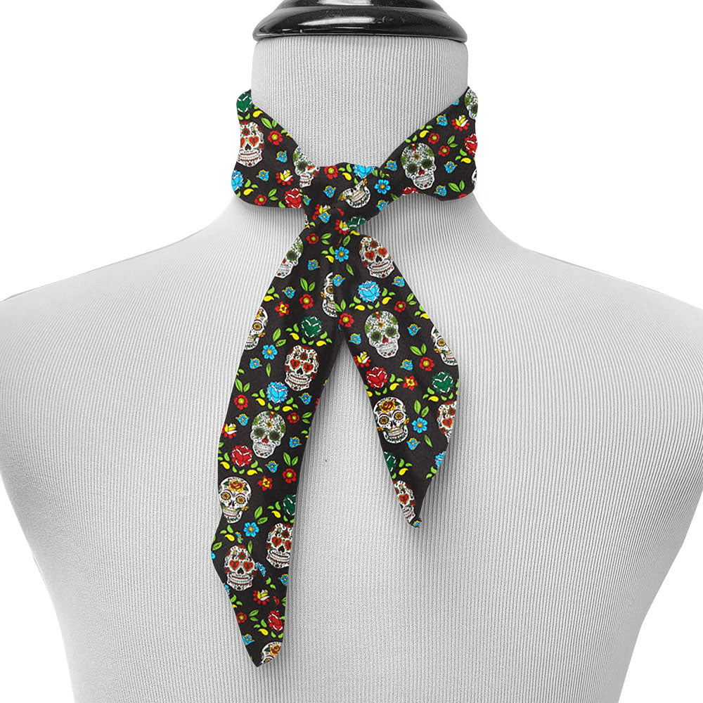 Calaveritas Silk Neckerchief