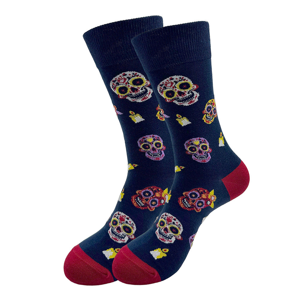 Calaveritas Men's Socks
