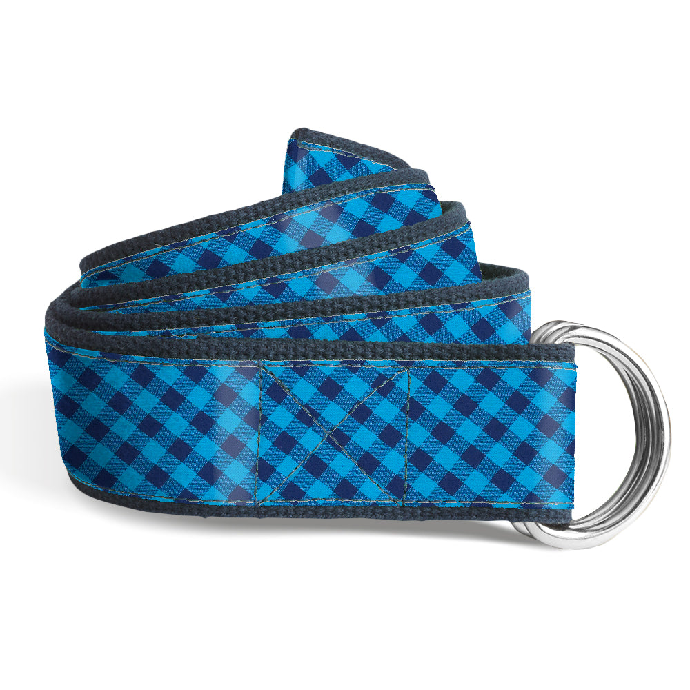 Checkerboard Mesa - D-Ring Belts