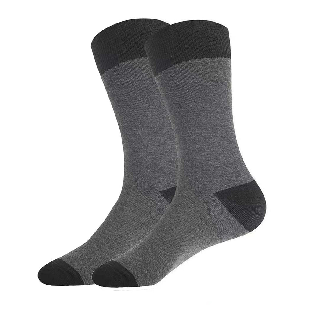 Charcoal Plains Men's Socks