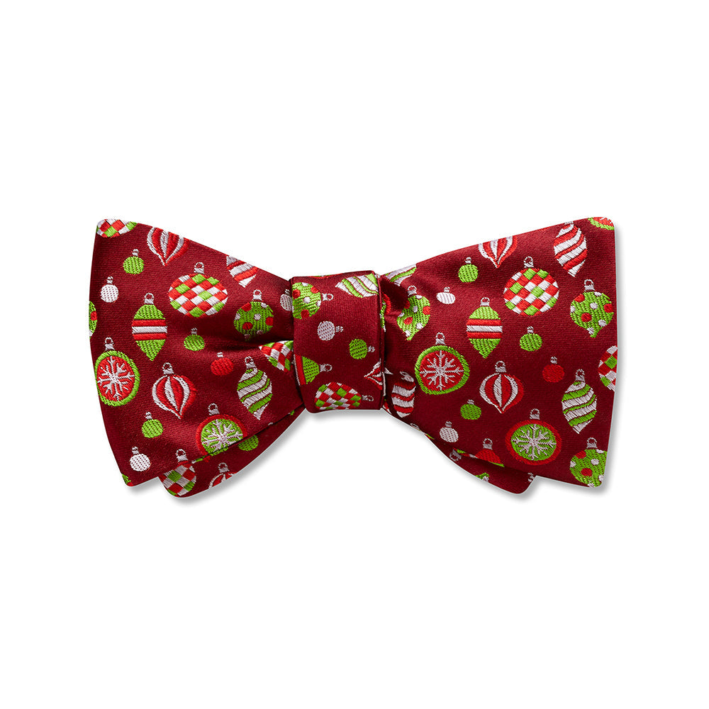 Christmas Baubles Kids' Bow Ties