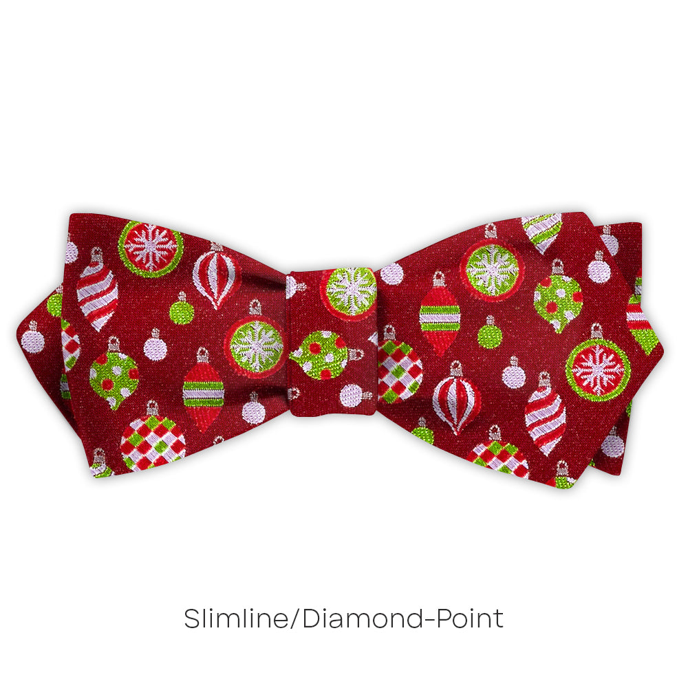 Christmas Baubles - bow ties