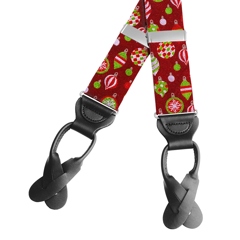 Christmas Baubles - Braces/Suspenders