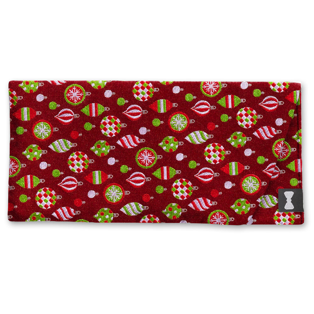 Christmas Baubles Eyeglass Cases