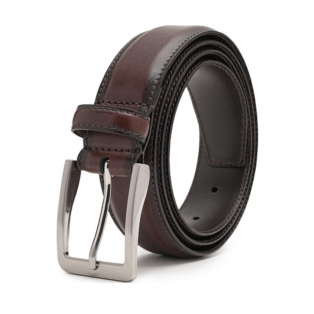 Classic Brown Leather Belt