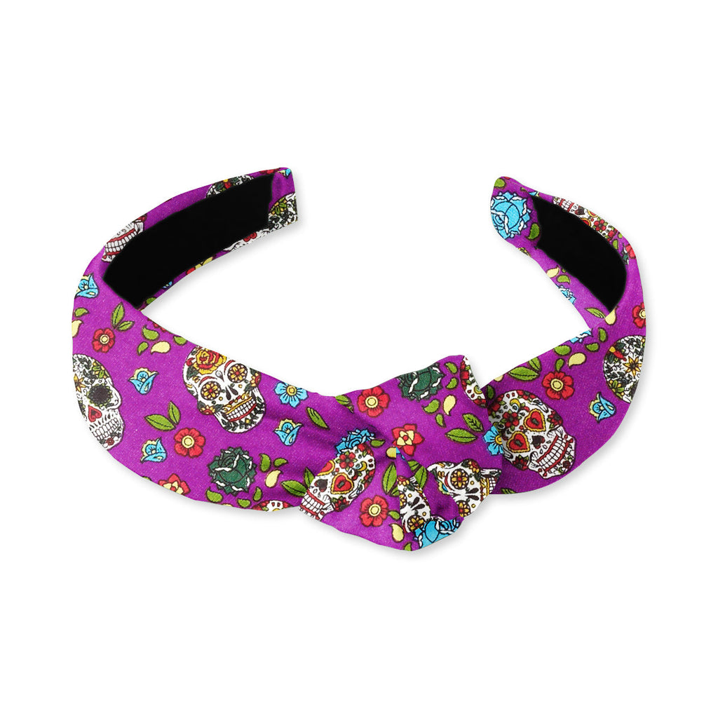 Calaca Knotted Headband