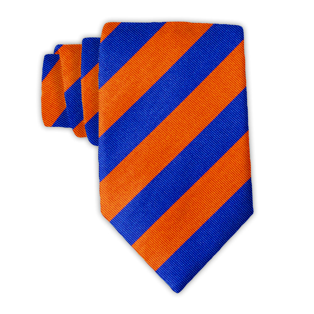 Collegiate Blue and Orange Neckties