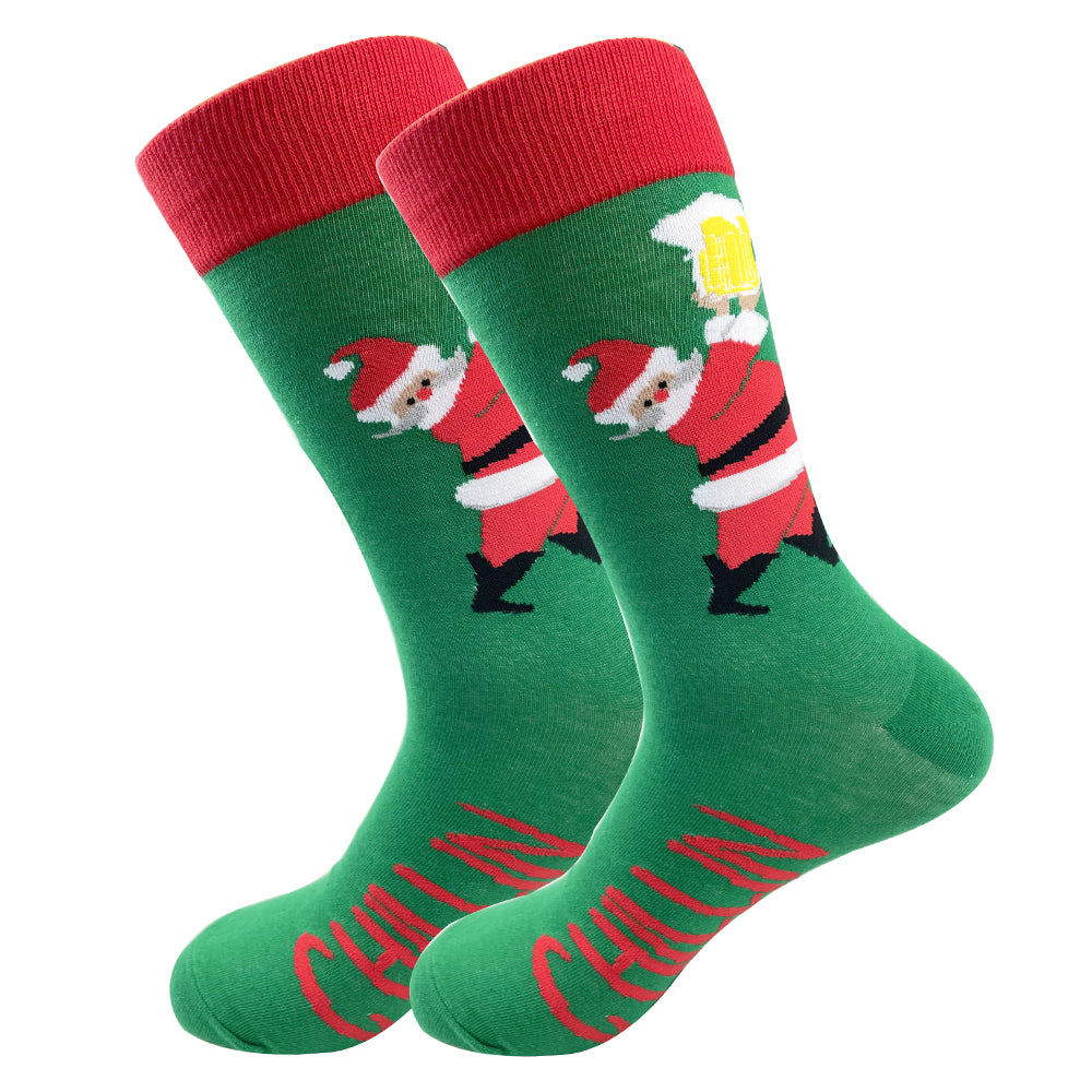 Cool Santa Men's Socks