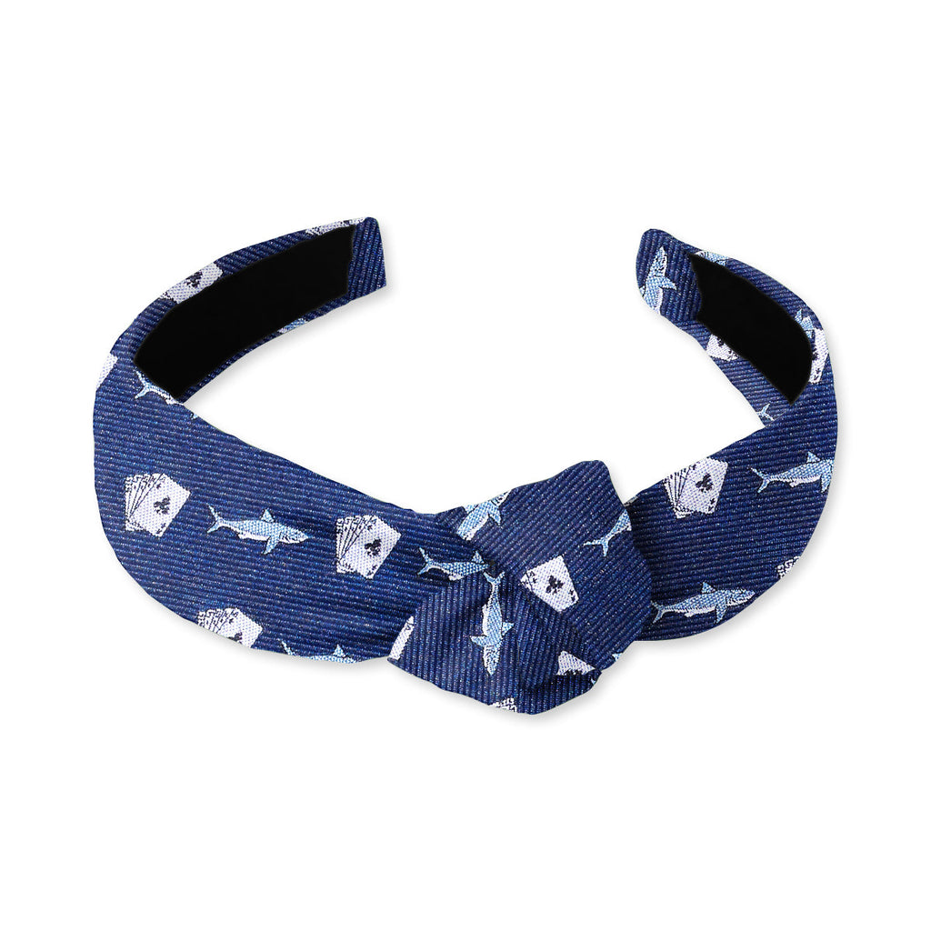 Card Shark Knotted Headband