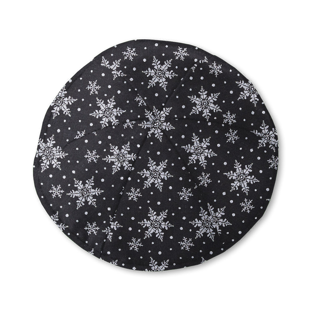 Crystalline Black Kippah