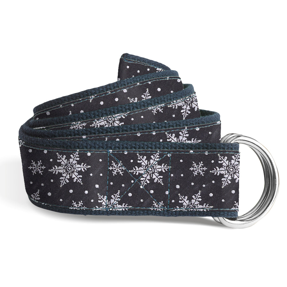 Crystalline Black - D-Ring Belts