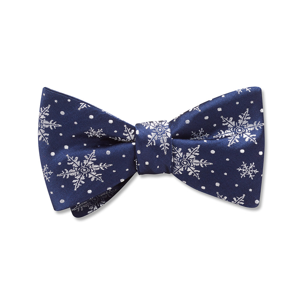 Crystalline Navy Kids' Bow Ties
