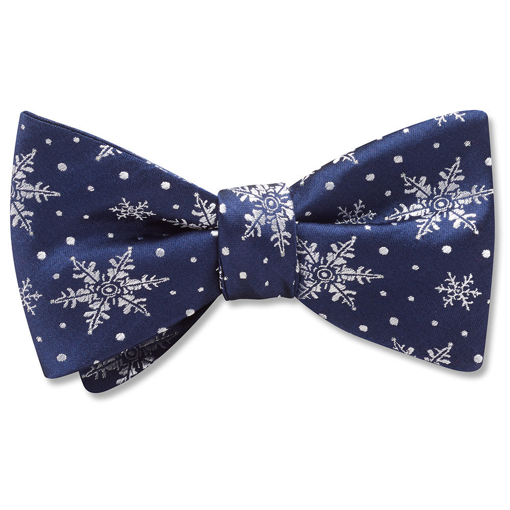 Crystalline Navy Dog Bow Ties
