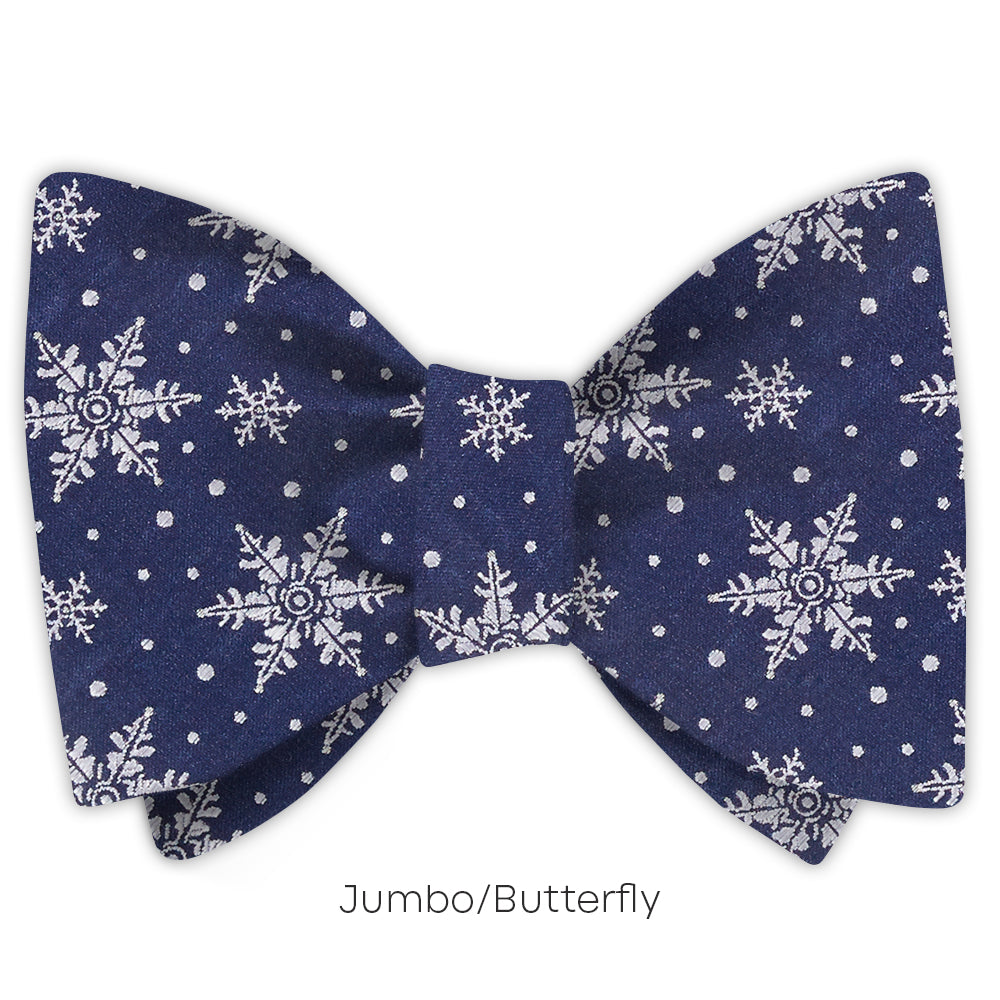 Crystalline Navy - bow ties