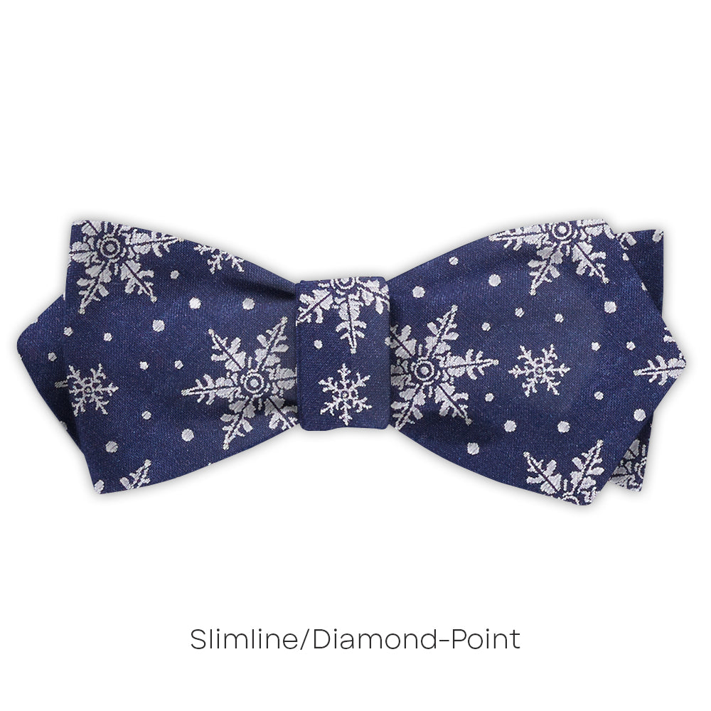 Crystalline Navy - bow ties