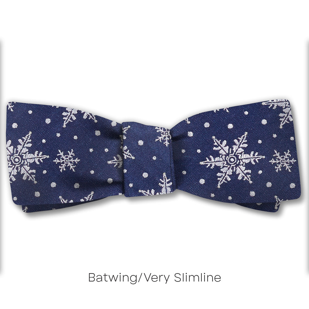 Crystalline Navy - bow ties