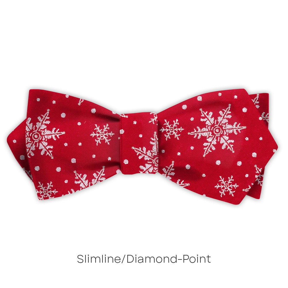 Crystalline Red - bow ties