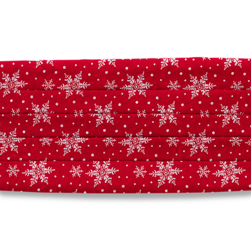 Crystalline Red Cummerbunds