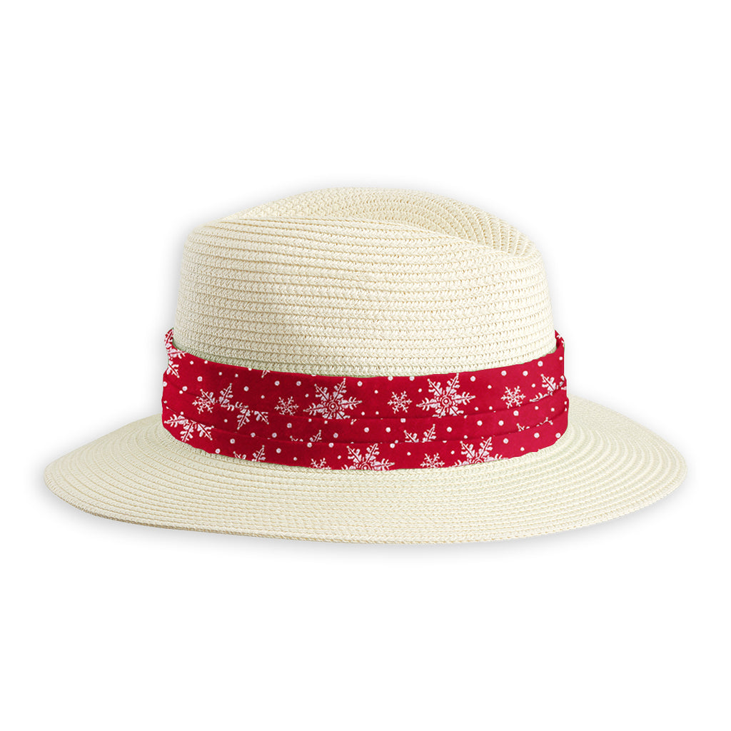 Crystalline Red Hat Band