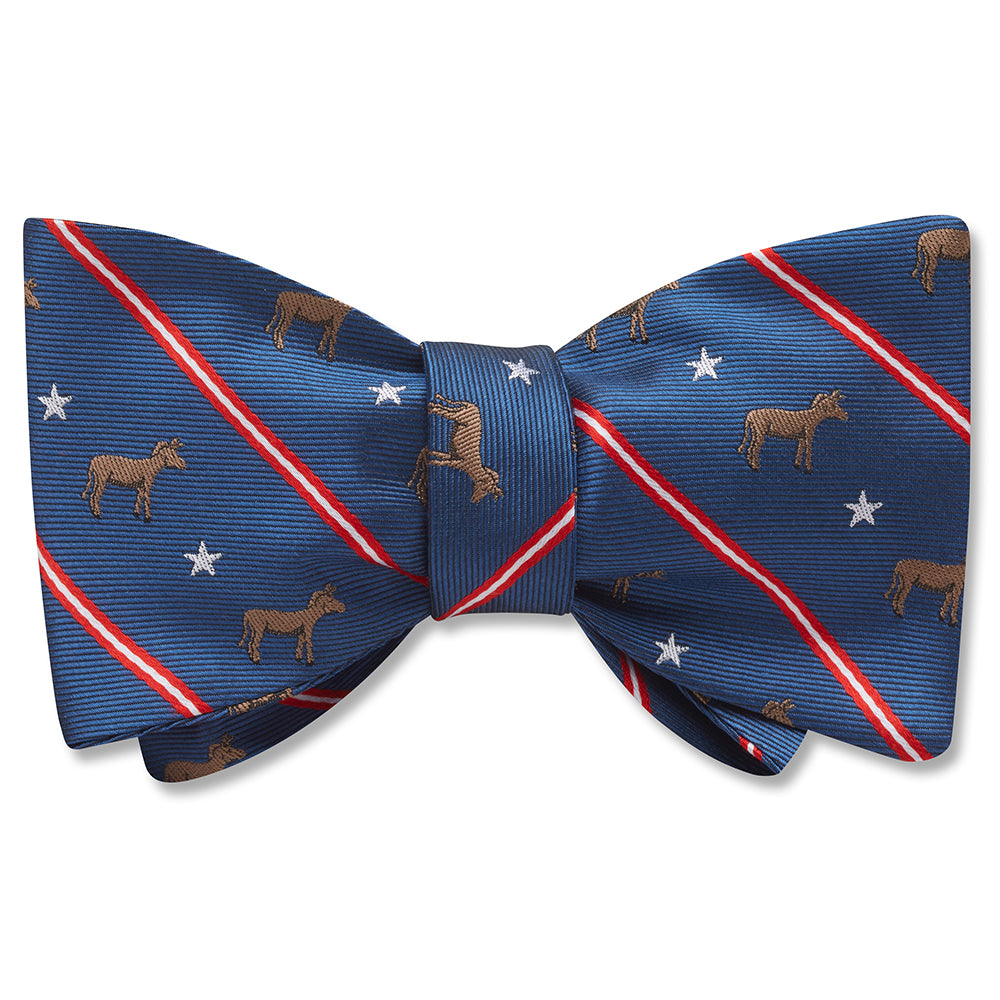 Democrat Blue bow ties