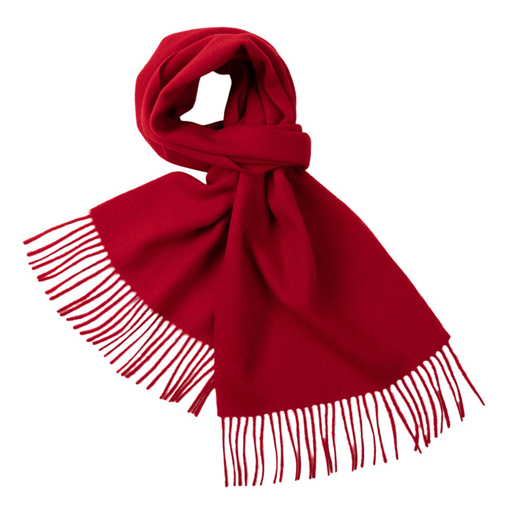Dorset Cherry Wool Scarf
