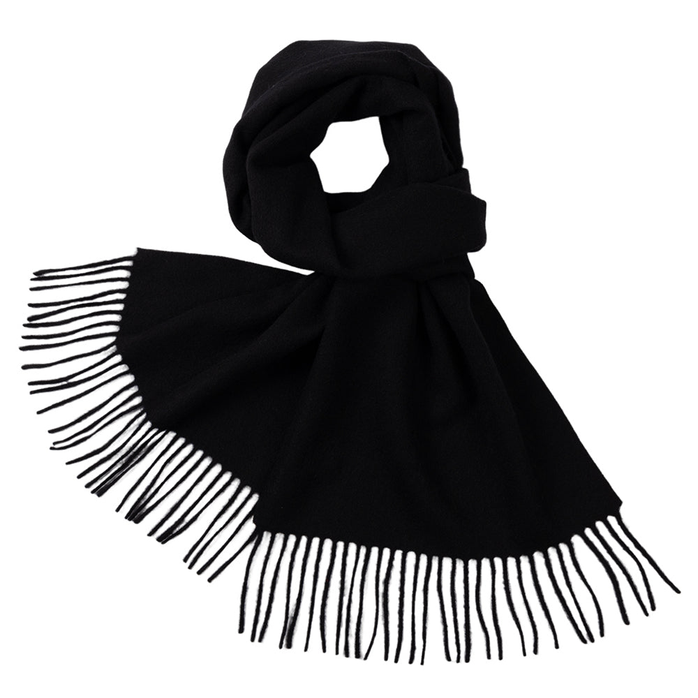 Dorset Ebony Wool Scarf