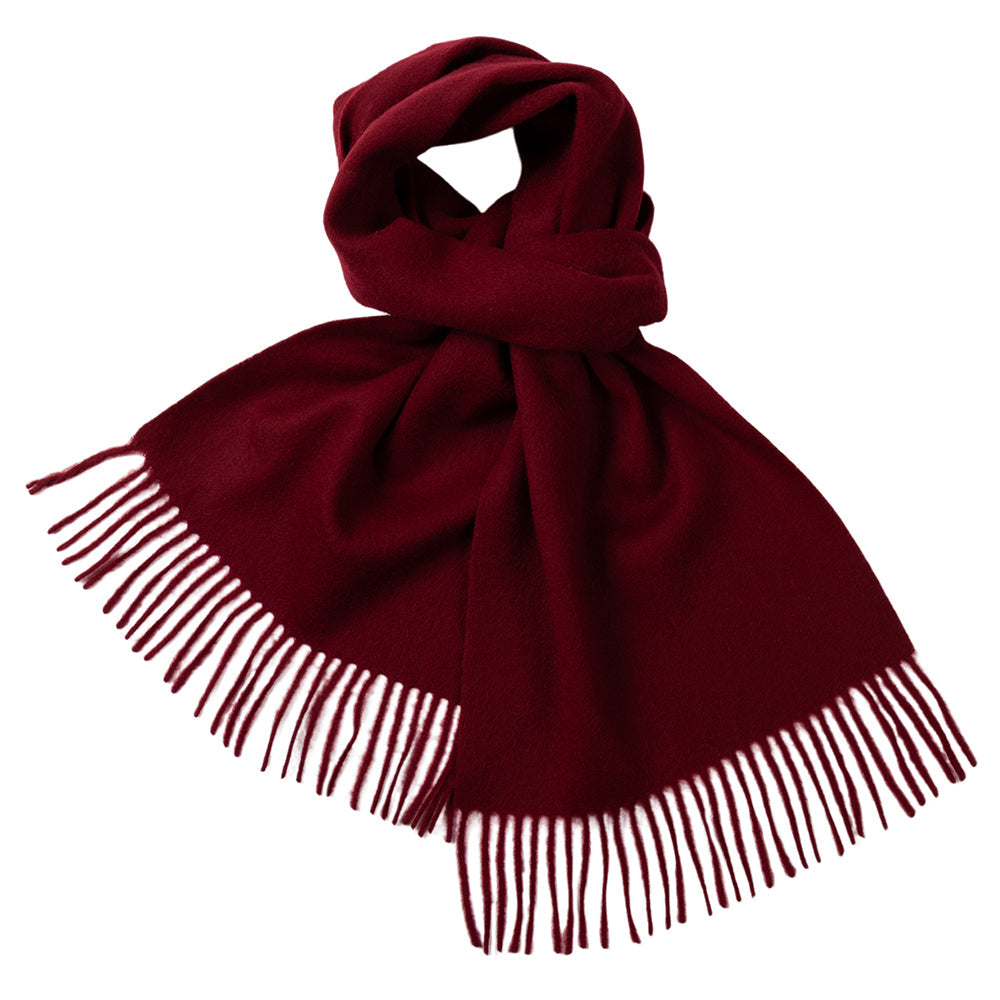 Dorset Wine Wool Scarf