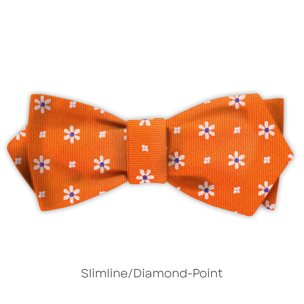 Daisy Springs Orange - bow ties