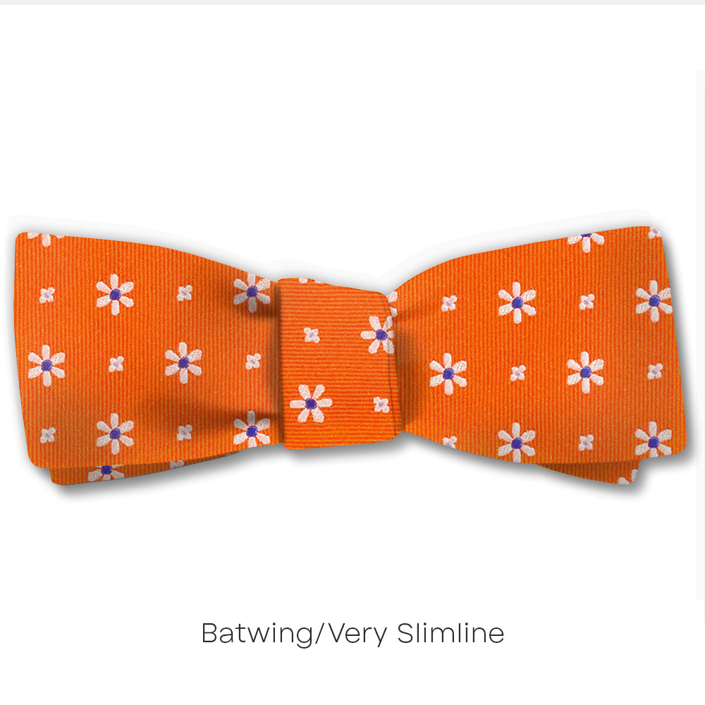 Daisy Springs Orange - bow ties