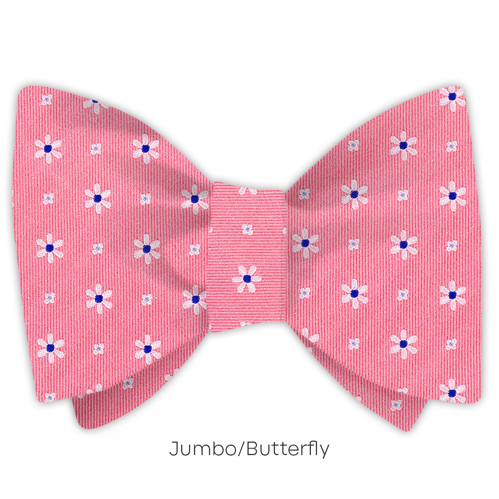 Daisy Springs Pink - bow ties
