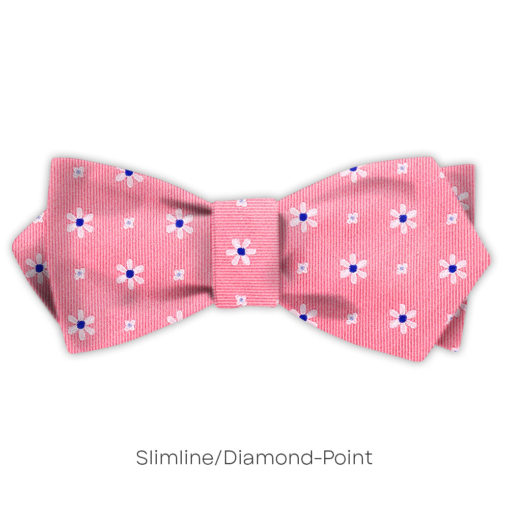 Daisy Springs Pink - bow ties