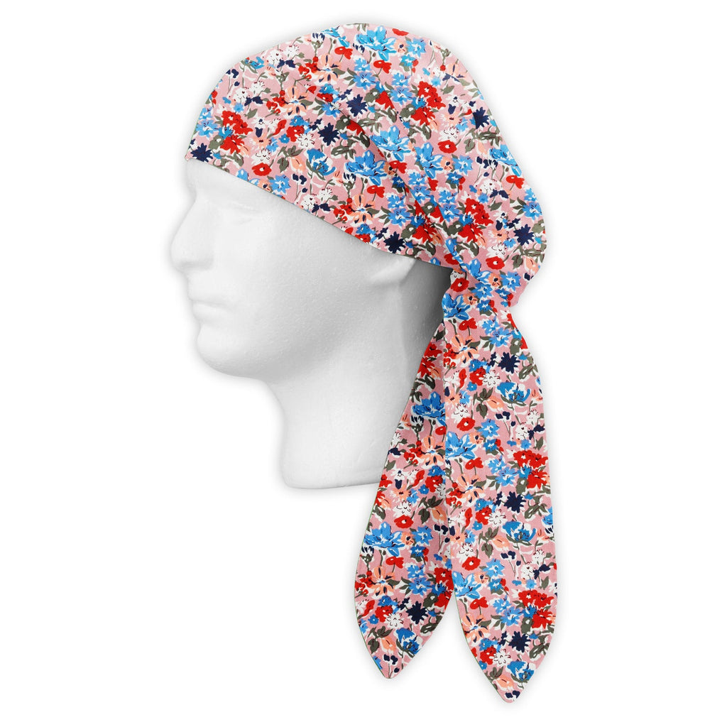 Farm Flower Pink Head Scarf