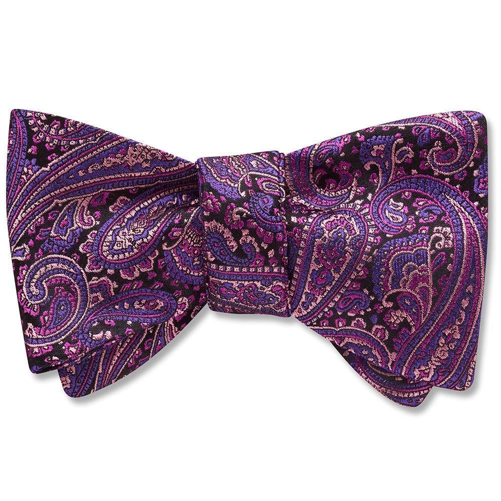 Fjord Purple Dog Bow Ties