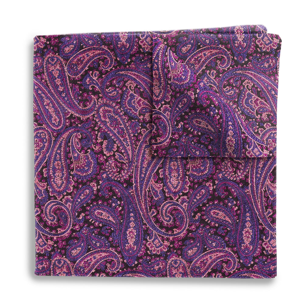 Fjord Purple Pocket Squares