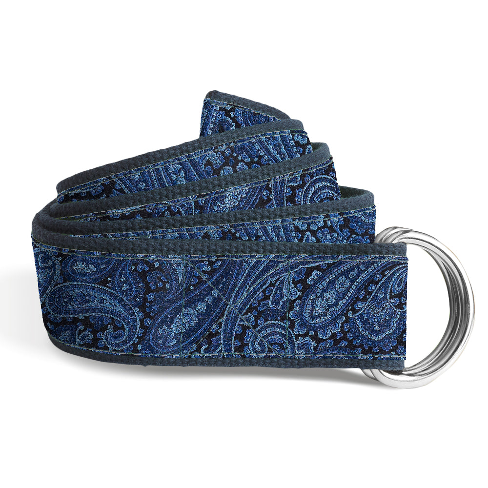Fjord Blue Women's D-Ring Belts