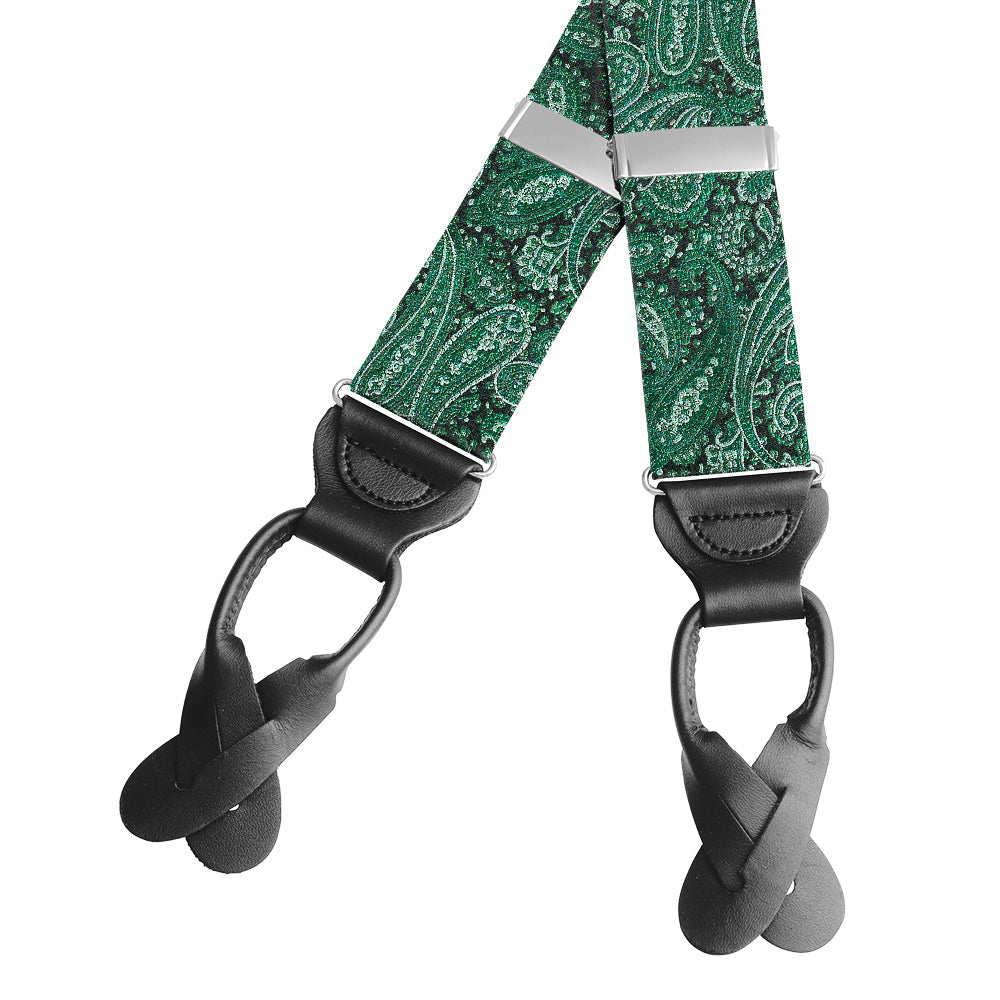 Fjord Green Braces/Suspenders