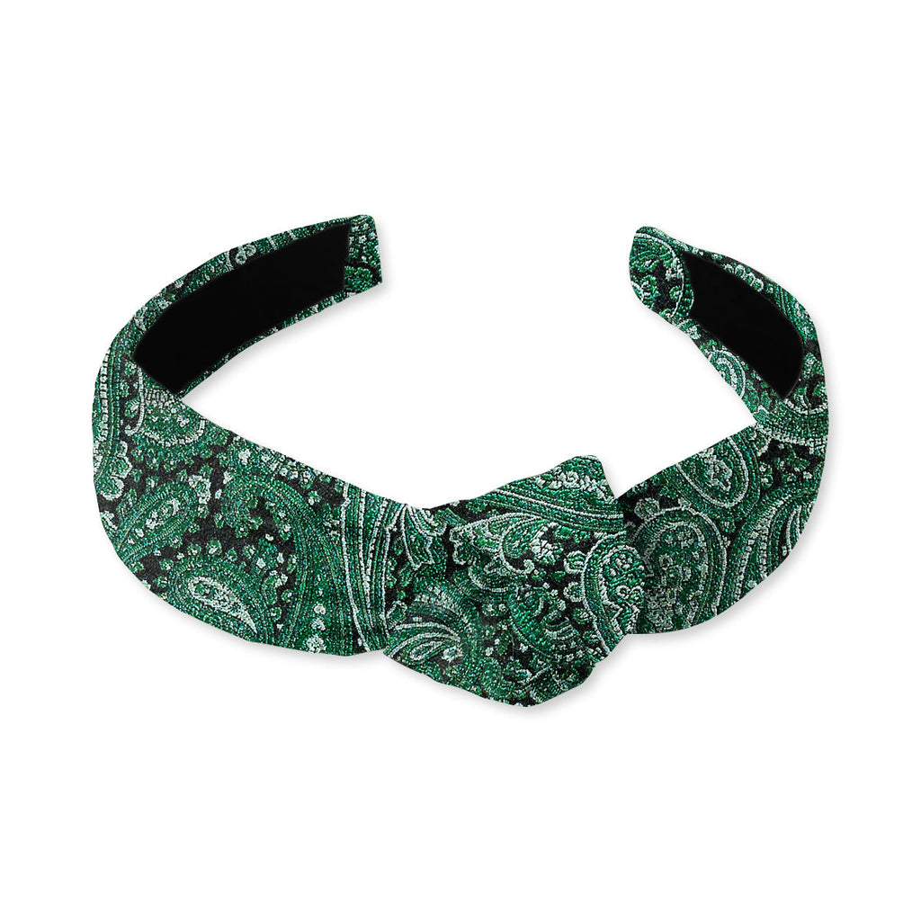 Fjord Green Knotted Headband