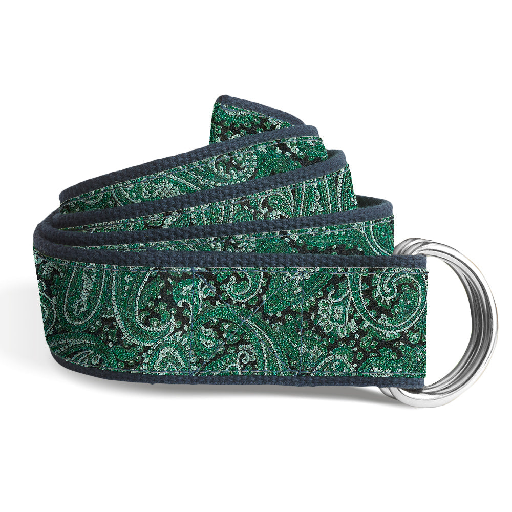 Fjord Green Women's D-Ring Belts