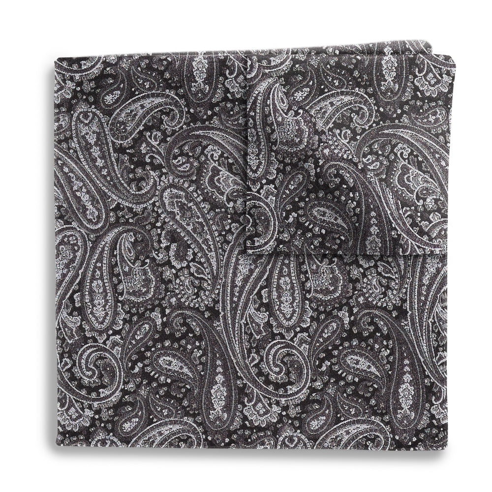 Fjord Silver Pocket Squares