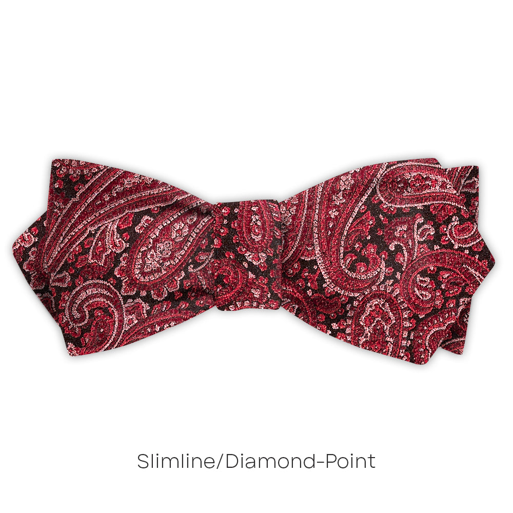 Fjord Burgundy - bow ties