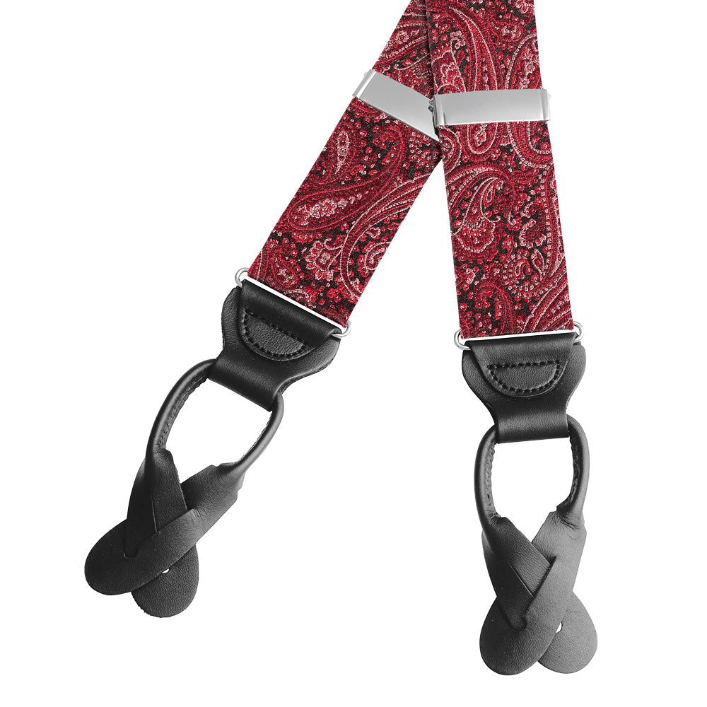 Fjord Burgundy Braces/Suspenders