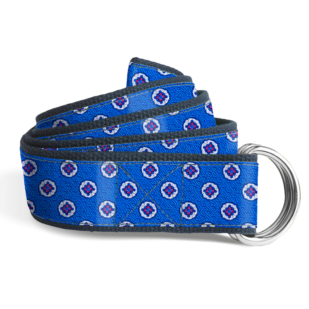 Florence Blue - D-Ring Belts