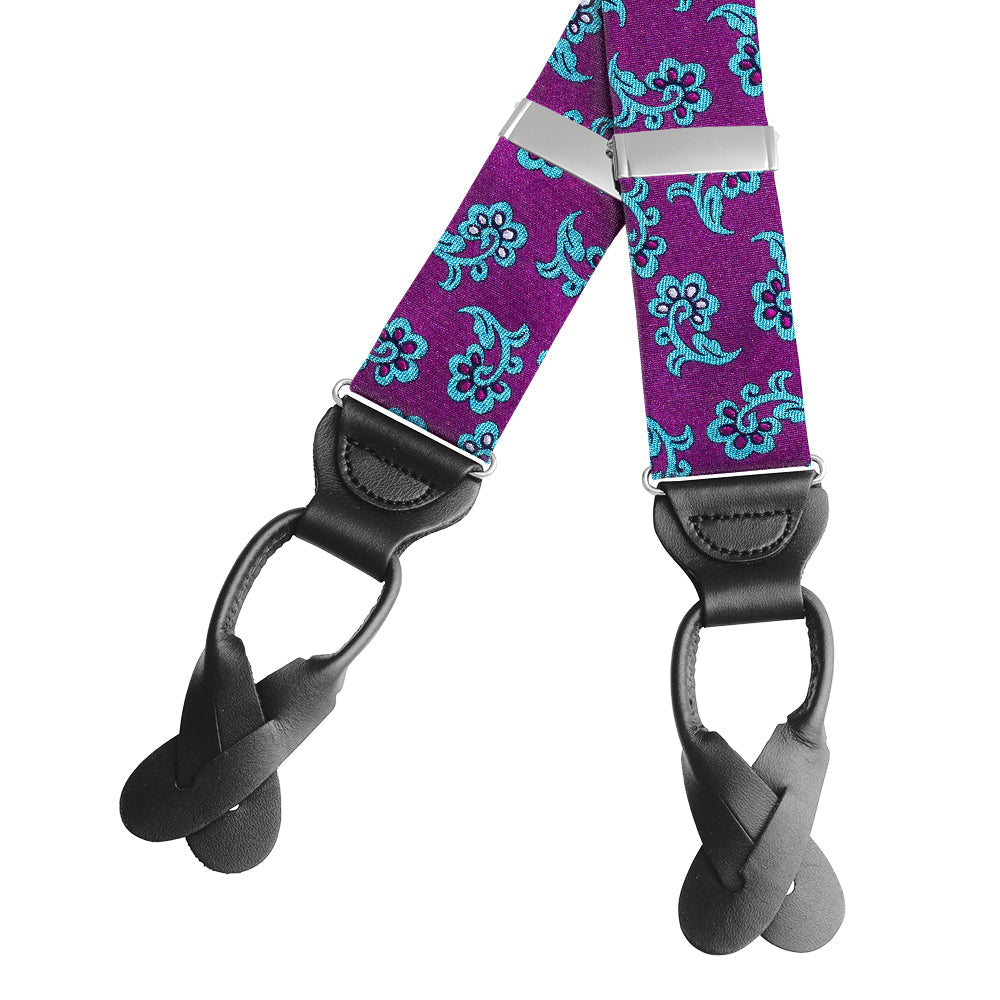 Florista Purple Braces/Suspenders