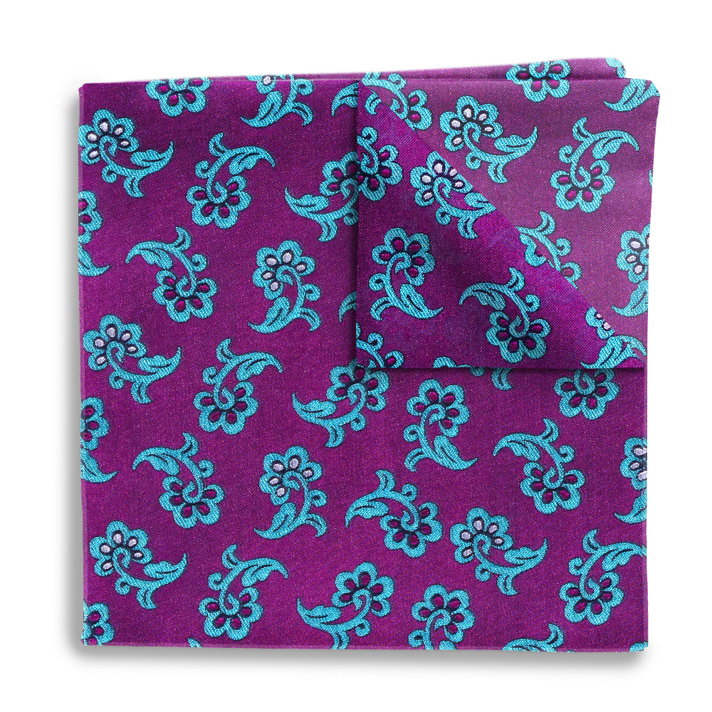 Florista Purple Pocket Squares