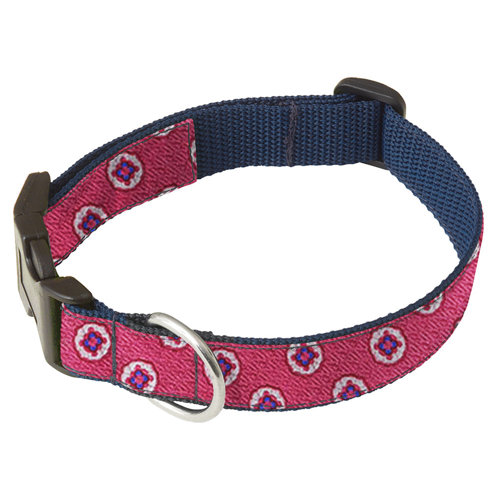 Florence Pink Dog Collar