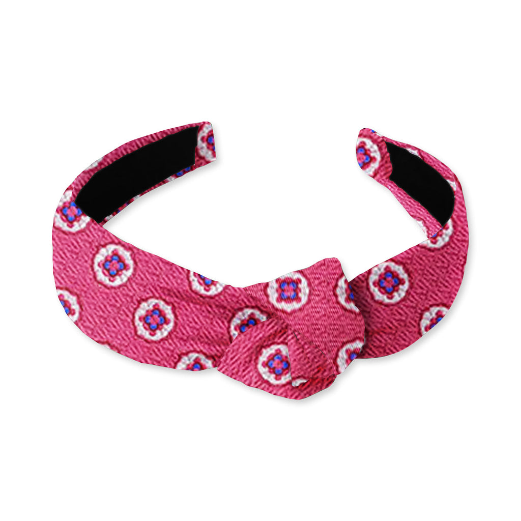 Florence Pink Knotted Headband