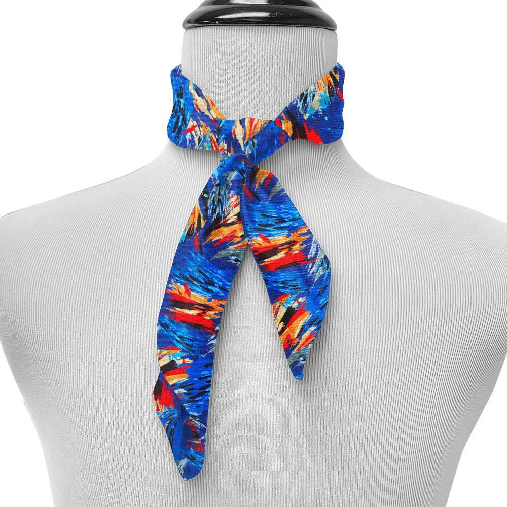 Featherly Silk Neckerchief