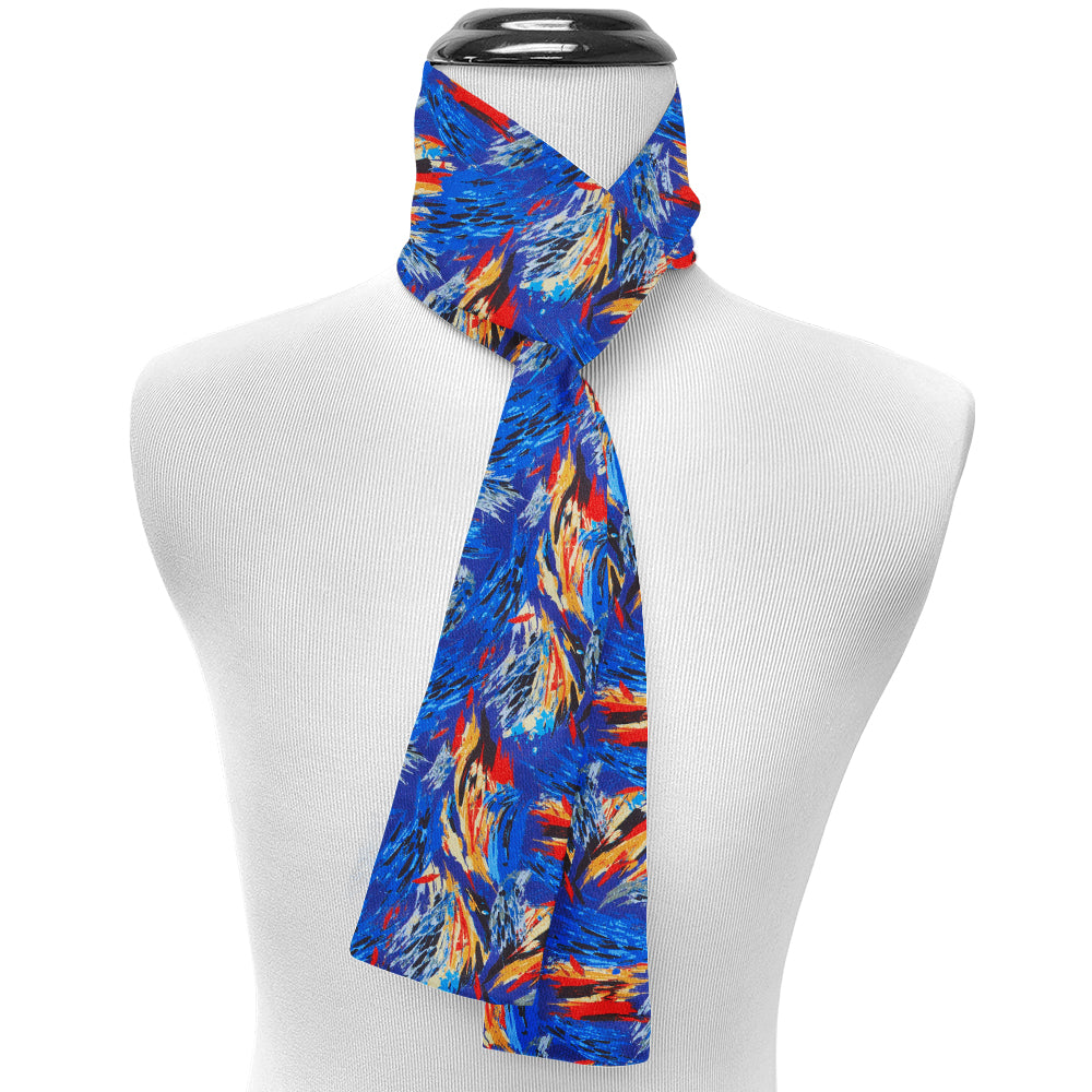 Featherly Silk Scarf