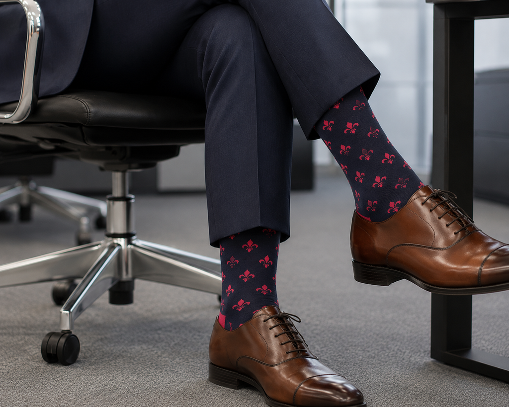 pink mens dress socks Men's Pink Socks TieMart