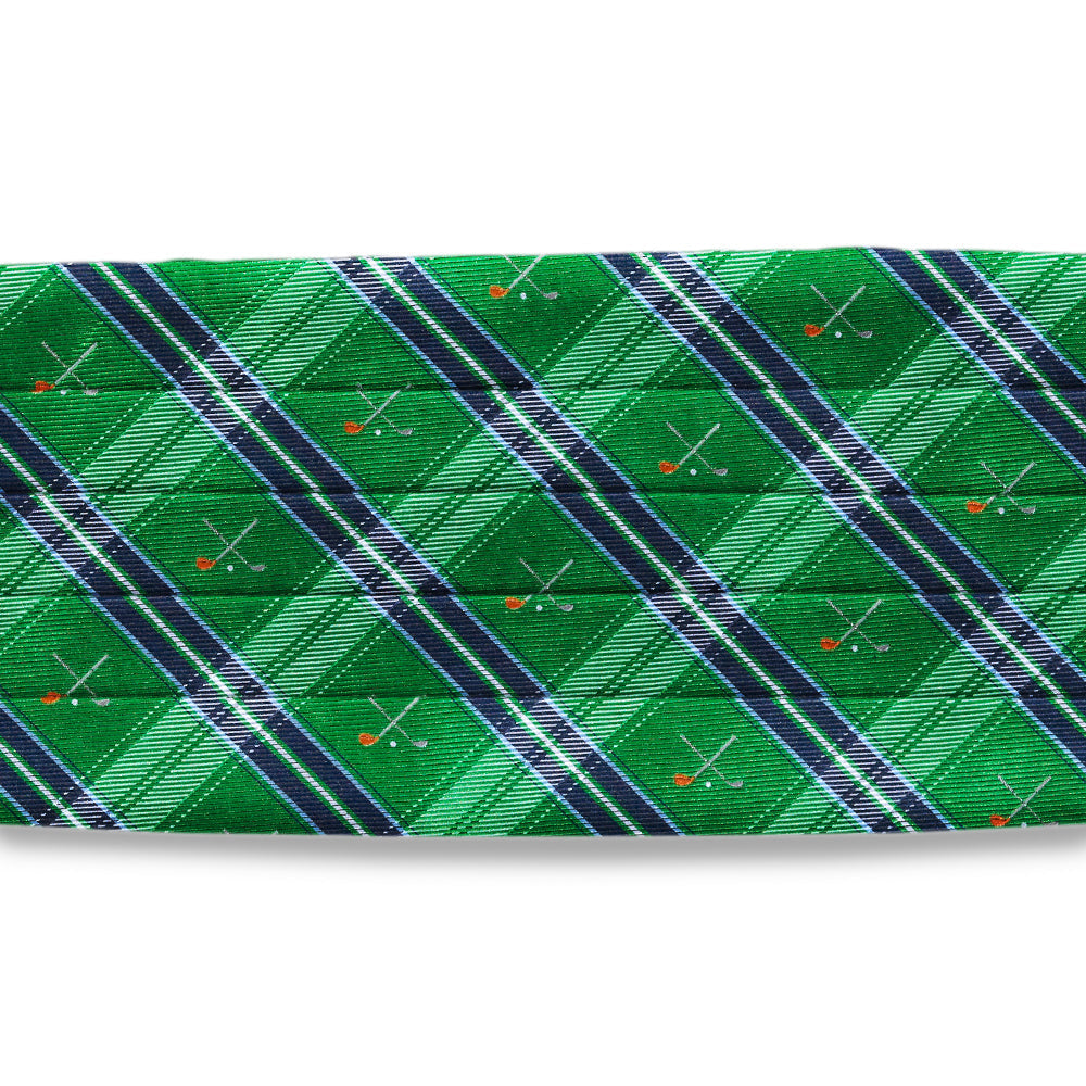 Golfer's Holiday Cummerbunds